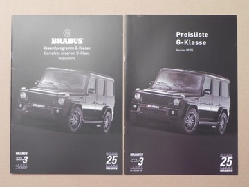 Prospekt - MERCEDES - BRABUS - G W463 - 2005 r