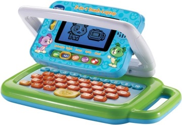Vtech Іграшковий Ноутбук для Навчання і Слухання Музики 3-6 років j.німецький