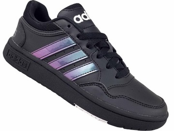 ADIDAS HOOPS 3.0 K GZ9671 BUTY DAMSKIE TRAMPKI CZARNE