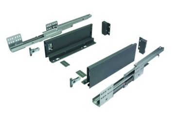 SZUFLADA SEVROLLBOX SLIM H=167mm L=400mm SZARA