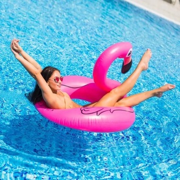 НАДУВНОЙ КОЛЬЦО ДЛЯ ПЛАВАНИЯ ПЛАМЯНОЙ ВОДНЫЙ МАТРАС ДЛЯ БОЛЬШОГО БАССЕЙНА 90см XXL