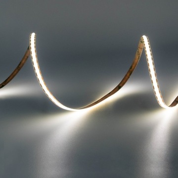 ЛЕНТА COB LED 12В 8мм 5м 45ВТ С НЕЙТРАЛЬНЫМ КАБЕЛЕМ