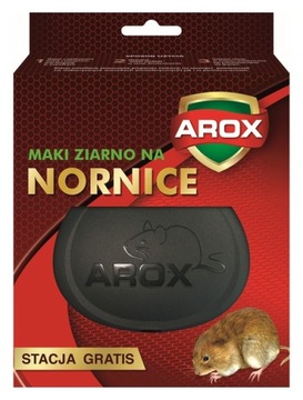 Stacja deratyzacyjna na nornice Arox