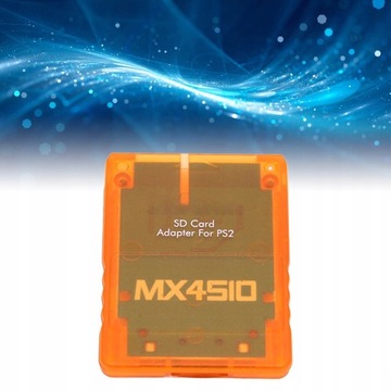 КАРТА ПАМЯТИ TF ДЛЯ PS2 MX4SIO SIO2SD ОРАНЖЕВЫЙ