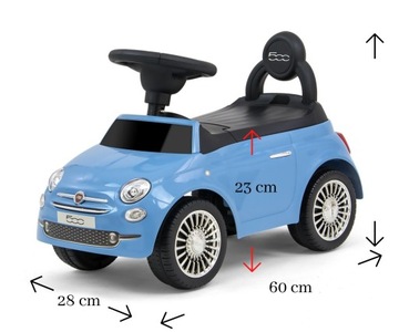АВТОМОБИЛЬ FIAT 500 ДЛЯ РЕБЕНКА 1 ГОДА