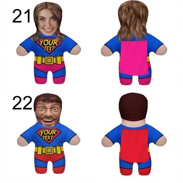 Фотоподушка 3D кукла с принтом для всех, забавный подарок на день рождения