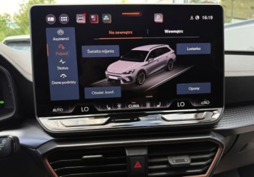 Cupra Leon II Sportstourer Facelifting 2.0 TSI 333KM 2025 Cupra Leon LIFT 333KM fabryczny lakier 21 000km PERFEKCYJNY panorama, zdjęcie 16