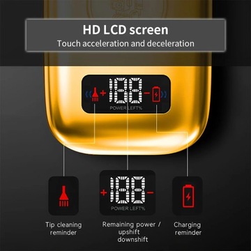 Аккумуляторная электробритва с металлическим корпусом Электробритва для мужчин и бороды