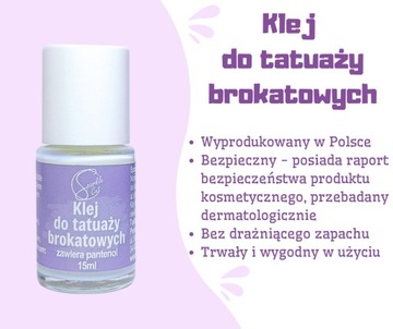 Szablony do tatuaży brokatowych, Tatuaże brokatowe - mix 100 sztuk