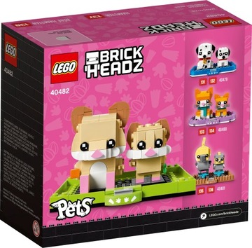 LEGO 40482 BrickHeadz — Хомяк
