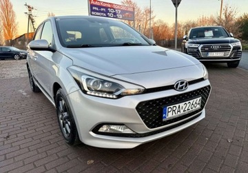 Hyundai i20 II Coupe 1.2 MPI 84KM 2017 Hyundai i20 1.2i LEDY Klima Alu Extra stan 1.2 Benzyna 84KM, zdjęcie 14