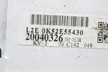 KIA CARNIVAL MK2 KV-II SADA INDIKÁTOR TACHOMETRU 0K52E55430 2.9D 1
