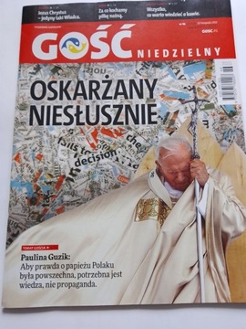 Gość Niedzielny nr 46 20 listopada 2022 Oskarżany niesłusznie 76 stron