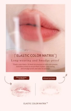 Цветок знает клубнику рококо серии Cloud Lip Cream Lipsticks Beauty Glaz