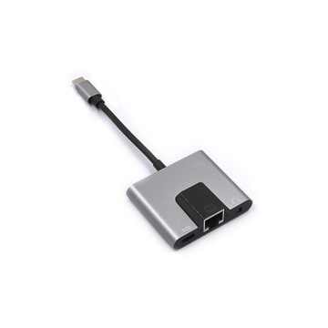 Adapter USB C na Ethernet 2 w 1 USB C na sieć LA