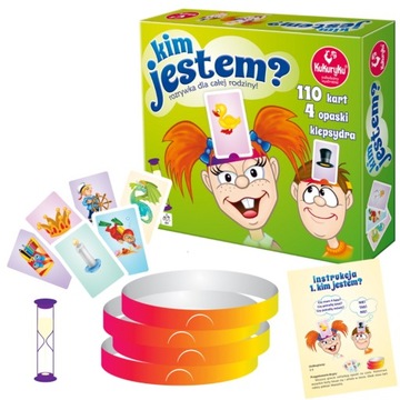 GRA RODZINNA KIM JESTEM? KUKURYKU ZGADYWANKA