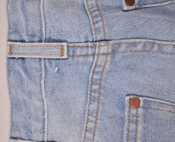 WRANGER spodenki JEAN blue RETRO HORT 40 XS