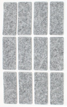 Filce samoprzylepne FLOOR CARE 25 mm x 60 mm SZARE