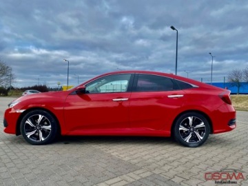 Honda Civic X Sedan 4d Facelifting 1.5 VTEC TURBO 182KM 2019 Honda Civic 1.5ivtec 183KM Polski salon 1 wl serwis bogata wersja zamiana., zdjęcie 5