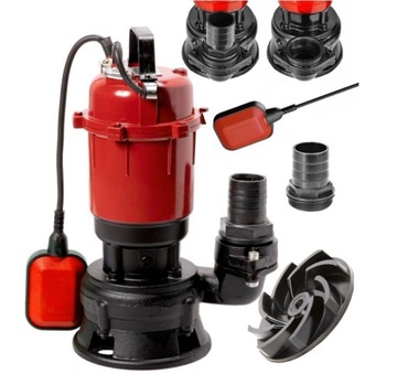 Pompa Do Wody Brudnej Czystej Szamba Z Rozdrabniaczem Z Pływakiem Ścieków