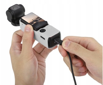Etui Osłona Gumowa Ochronna Antypoślizgowa do DJI Osmo Pocket 3 - Szara