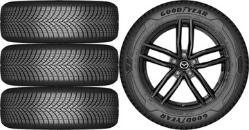 NOVÉ KOLA CELOROČNÍ MAZDA CX-3 GOODYEAR 215/55R17