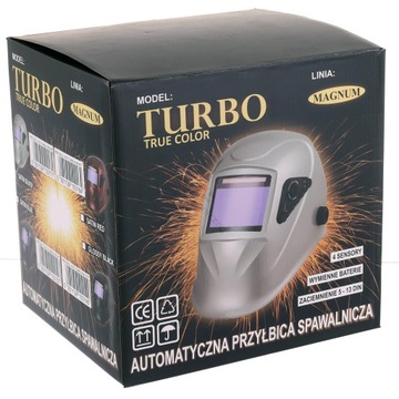 Автоматическая защитная маска MAGNUM TRUECOLOR Turbo