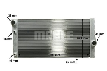 BEHR MAHLE CHLADIČ BMW 2,0/3,0D 5/6/7 10-