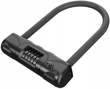 ВЕЛОСИПЕДНЫЙ ЗАМОК С КОМБИНАЦИЕЙ U-LOCK ЗАМОК ВЕЛОСИПЕДНОЙ БЕЗОПАСНОСТИ 5 ЦИФР