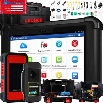 LAUNCH X431 PAD V SMARTLINK XPROG 3 KLUCZYKI IMMO