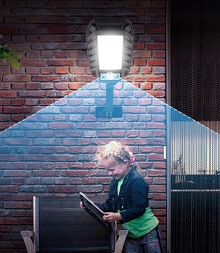 СОЛНЕЧНАЯ УЛИЧНАЯ ФОНАРЬ ЛАМПА 180LED COB РУЧКА