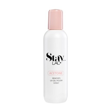 StayLAC Aceton do zmywania hybryd Quick&Easy Acetone Remover 100 ml