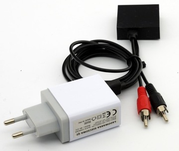 АДАПТЕР BLUETOOTH ДЛЯ СИСТЕМЫ HiFi AUX CHINCH + ЗАРЯДНОЕ УСТРОЙСТВО USB