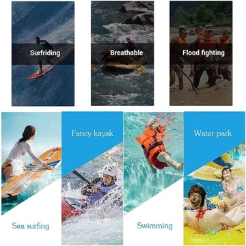 СПАСАТЕЛЬНЫЙ ЖИЛЕТ YAMAHA 50-120 КГ ВЫСОКОКАЧЕСТВЕННЫЙ СПАСАТЕЛЬНЫЙ ЖИЛЕТ ДЛЯ ВЗРОСЛЫХ