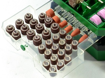 Набор из 389 деталей для мини-болгарки HiKOKI 3,2 мм.