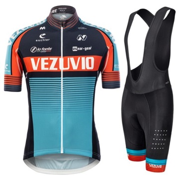 Męski komplet rowerowy Vezuvio Vallare rozmiar XXL