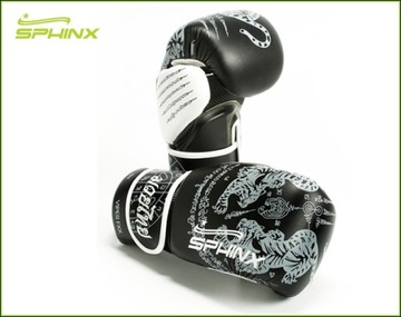 SPHINX SKÓRZANE RĘKAWICE BOKSERSKIE ROZMIAR 10 oz.