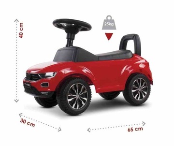 ходунки Volkswagen T-Roc красный