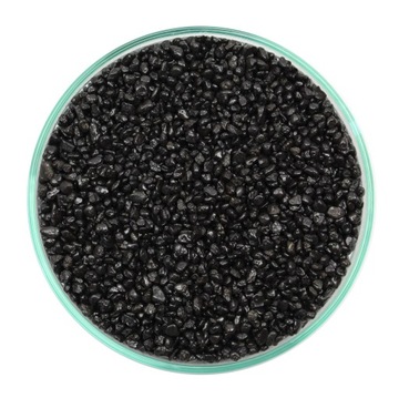 CZARNY ŻWIREK PIASEK LAS W SŁOIKU, SZKLE 2-3 5kg