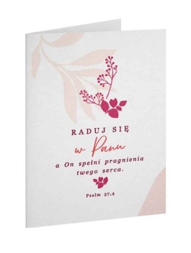 A Kartka Składana - Raduj się w Panu ST