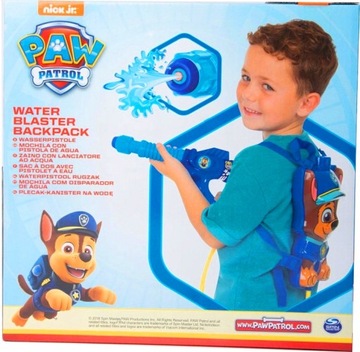 РЮКЗАК ДЛЯ ВОДЫ PAW PATROL CHASE Водяной бластер