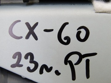 CX-60 23R ULOŽENÍ VZDUCHOVÁ AIRBAG SEDADLA PRAVÁ PRAVÝ ZADNÍ KR9P57KK0