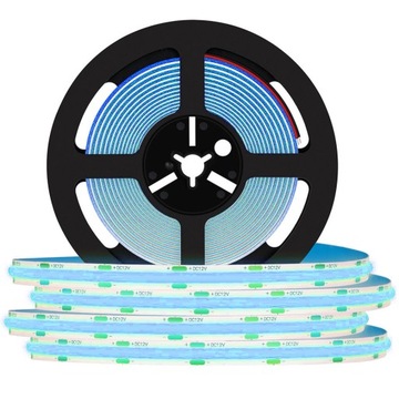 COB MOCNA Taśma LED NEON NIEBIESKA 1M 12V 10W