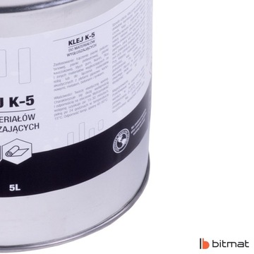 Клей монтажный для шумоизоляционных материалов 5л поролон с кистью