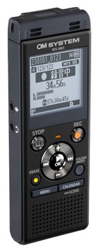OLYMPUS WS-883 8 ГБ стерео цифровой диктофон, черный