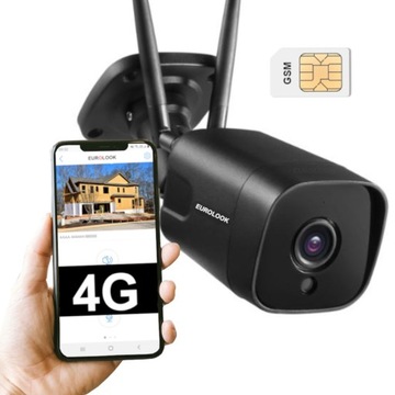 Kamera GSM Zewnętrzna IP 4G 3G SIM LTE 5MPx SONY