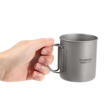 TOMSHOO 300 мл Титановая чашка для питья Cup
