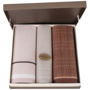 3 ЭЛЕГАНТНЫХ КЛАССИЧЕСКИХ КОРОБКИ ДЛЯ ПОДЕЛОК ИЗ ХЛОПКА