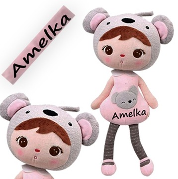 Metoo LALKA szmacianka MIŚ KOALA PERSONALIZACJA METRYCZKA PLUSZAK ZABAWKA