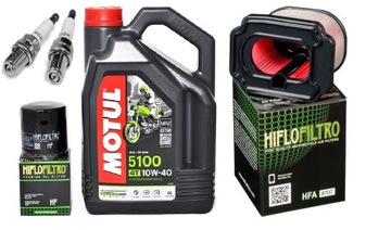 OLEJ MOTUL FILTRY ŚWIECE YAMAHA MT07 MT-07 14-19